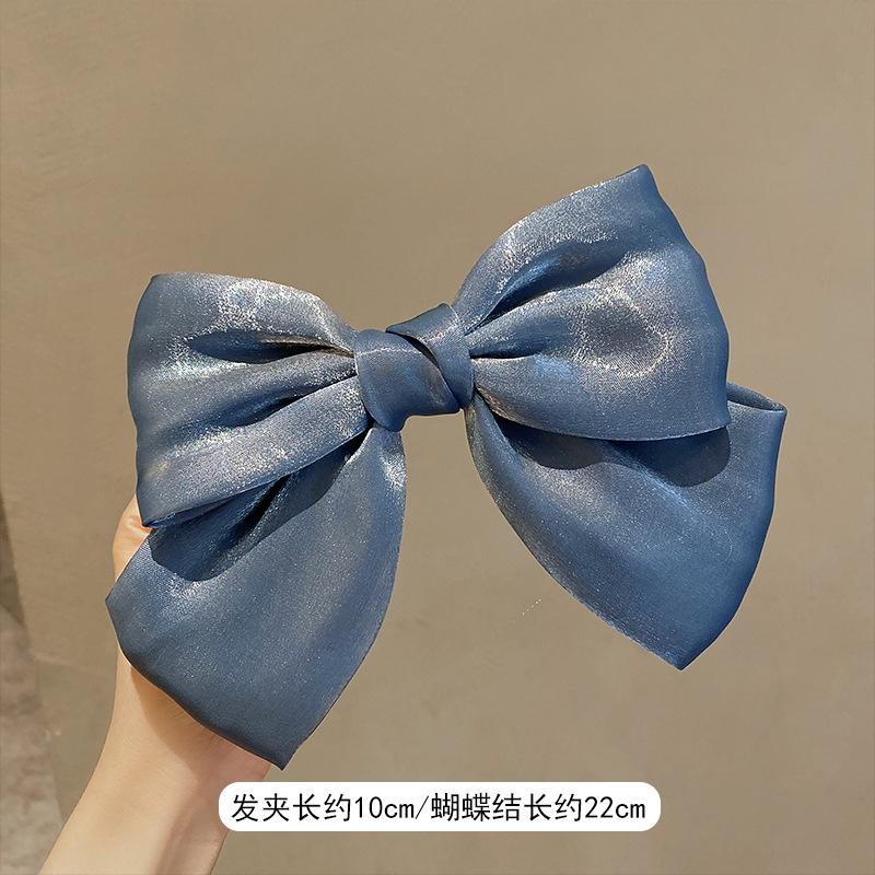 KẸP TÓC NƠ NỬA ĐẦU BẢN LỚN  CÓ SẴN  SIÊU DỄ THƯƠNG, NỮ TÍNH, TIỂU THƯ, KTNĐ.01