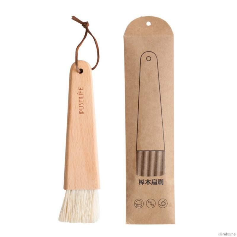 Cọ làm BBQ với thân và lông dài tiện lợi