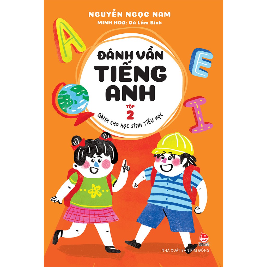 Sách - Đánh vần tiếng Anh - Dành cho học sinh tiểu học (Kim Đồng, Lớp 1-5, lẻ cuốn tùy chọn)