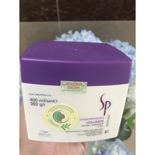 Mặt nạ ủ làm dày tóc SP Wella Volume Mask 400ml