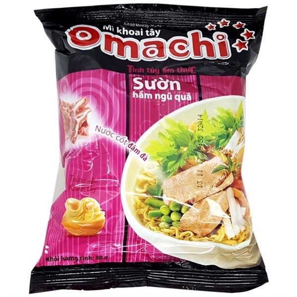 Mì khoai tây Omachi xốt bò hầm/ sườn hầm 80g | BigBuy360 - bigbuy360.vn