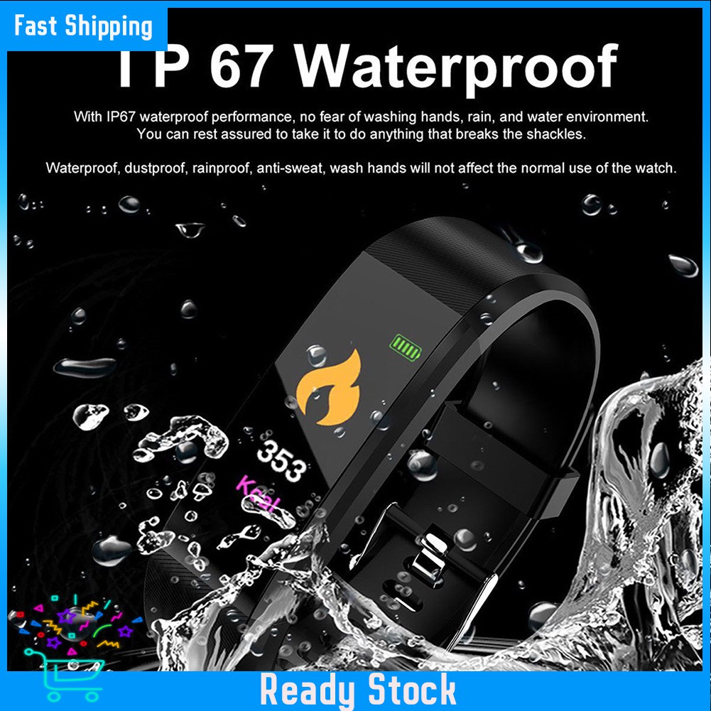 Vòng đeo tay thông minh tích hợp nhiều chế độ theo dõi sức khỏe đa năng tiện lợi chất lượng cao