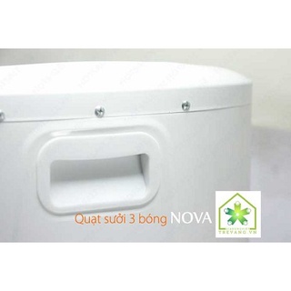 Quạt sưởi Nova 3 bóng sưởi Halogen