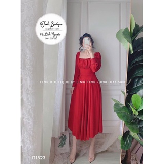 Đầm Voan Dự Tiệc Cao cấp Sang Trọng(hình thật+video)