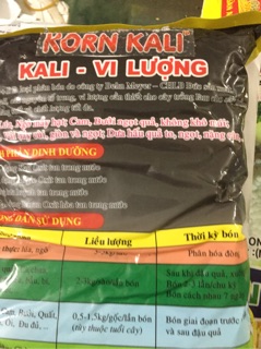 Phân bón gốc Kali - vi lượng (1kg)