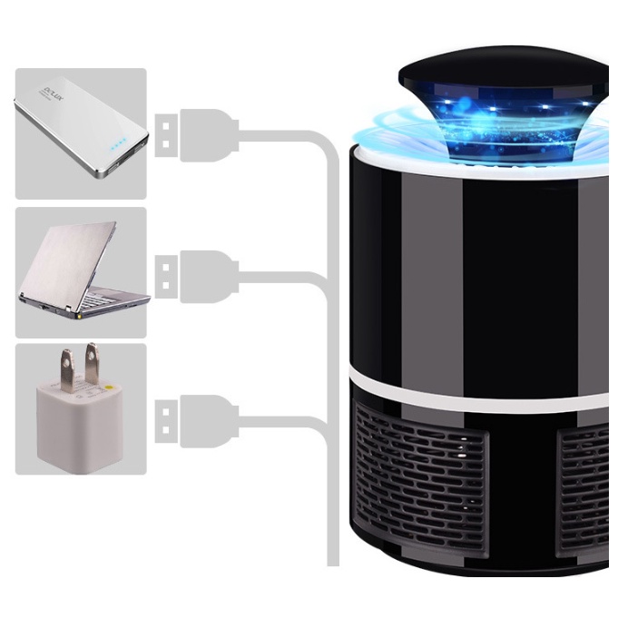 ĐÈN BẮT MUỖI Mosquito KILLING NGUỒN USB cắm máy tính ,sạc điện thoại có ảnh thật