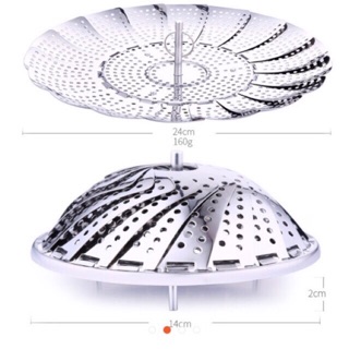 Vỉ hấp inox 3 chân chắc chắn