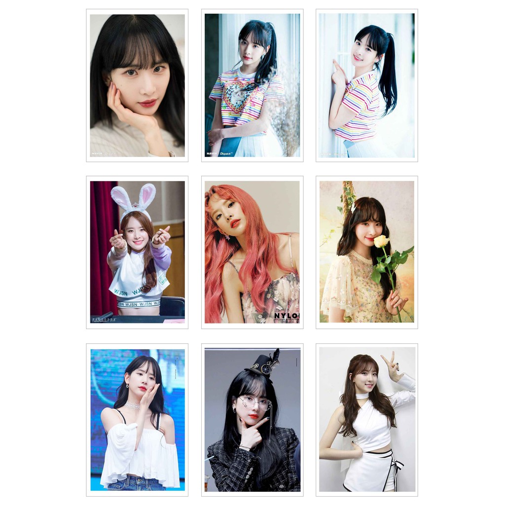 [Ép Lụa] Lomo Card 54 Ảnh SEOLA - WJSN