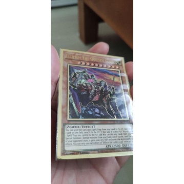 Lá thẻ bài yugioh UK: Eldlich The Golden Lord ( Meta deck TCG OCG )