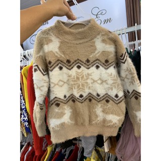 áo len lông thỏ lyly lee