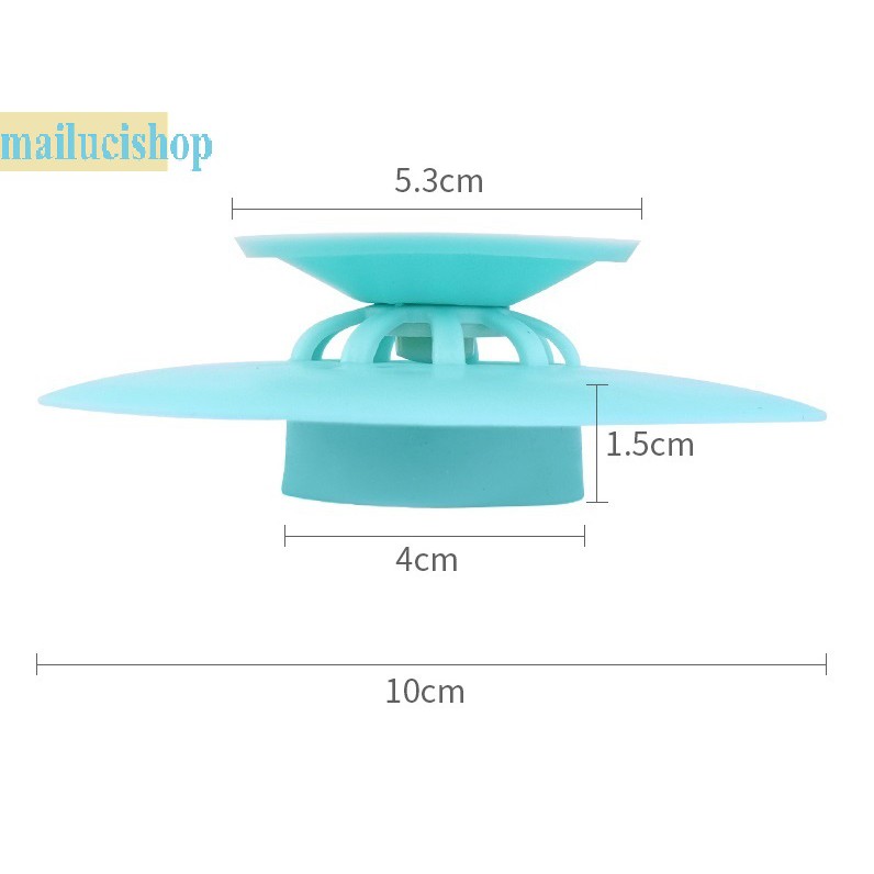 Nút Bịt Lỗ Thoát Nước Thoát Sàn, thoát bồn rửa bát và Lavabo bằng Silicon nút bịt ngăn mùi hôi