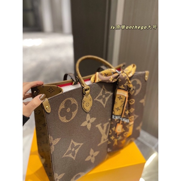 Túi xách Lv onthégo sc sz 42 chất da thật sẵn ship