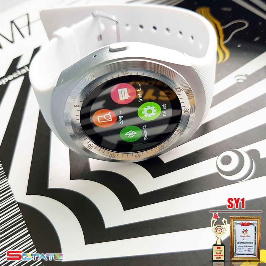 Đồng Hồ Thông Minh SmartWatch SY1 ( Trắng )