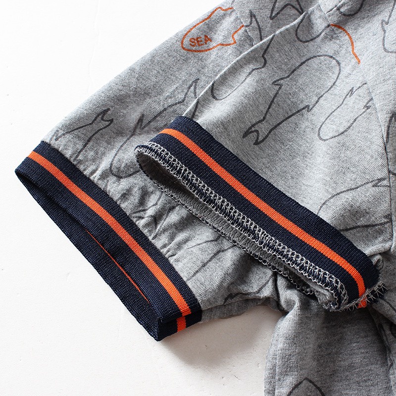 (28-45kg)Áo Phông bé trai AKL mẫu Mới 2022