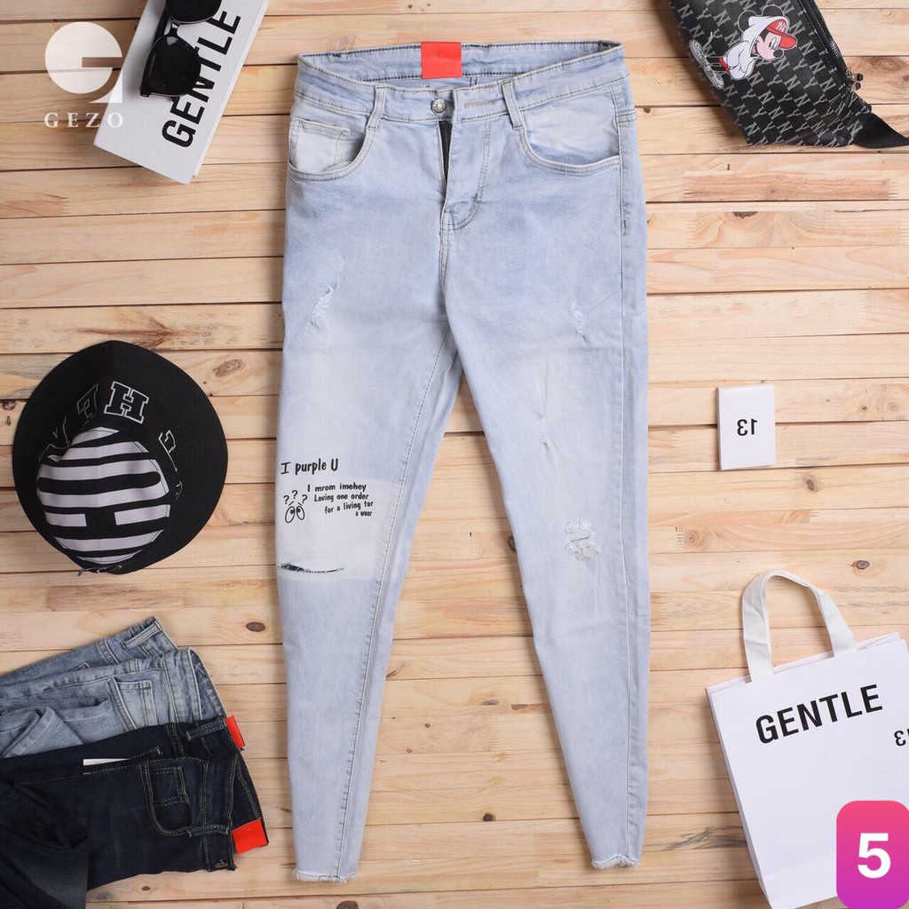 Quần Jean Nam Cao Cấp 👉 𝐅𝐑𝐄𝐄 𝐒𝐇𝐈𝐏 👉 Quần Bò Nam Cao Cấp Hbfashion81