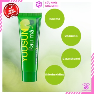SKNM | Yoosun Rau Má ® 25g - Kem bôi rôm sảy, mẩn ngứa & ngăn ngừa mụn, dưỡng dịu da