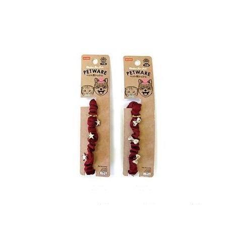 Daiso Dây Đeo Cổ Thú Cưng 1X6.5X1 Cm (Sợi) Pet Scrunchy