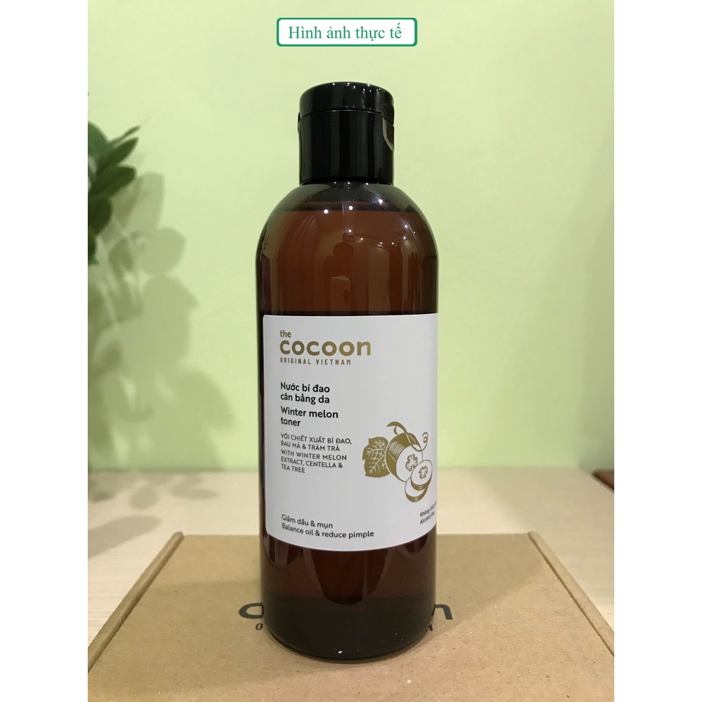 [ Big Size ] Toner bí đao Cocoon - Nước cân bằng bí đao Cocoon 310 ml