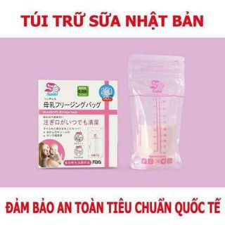 1 túi trữ sữa Nhật 250ml