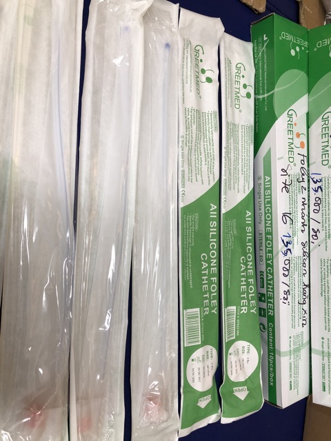 ❤️ DÂY ỐNG THÔNG TIỂU XÔNG TIỂU DẪN NƯỚC TIỂU SONDE FOLEY SILICONE 2 NHÁNH ĐỂ DÀI NGÀY DÂY 2 nhánh SILICON