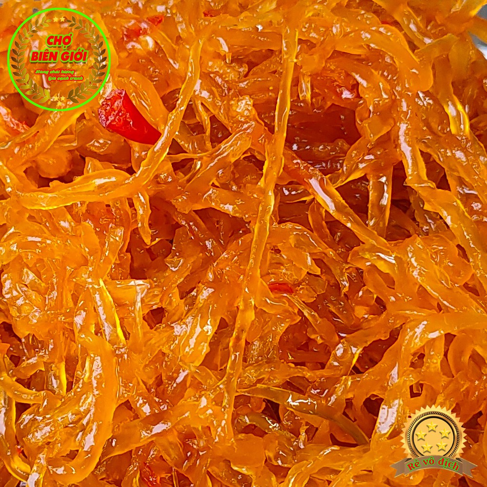 Đu Đủ Mắm Trộn Sẵn Tỏi Ớt Giòn Ngon Cho Người Ăn Chay Hủ 500gr