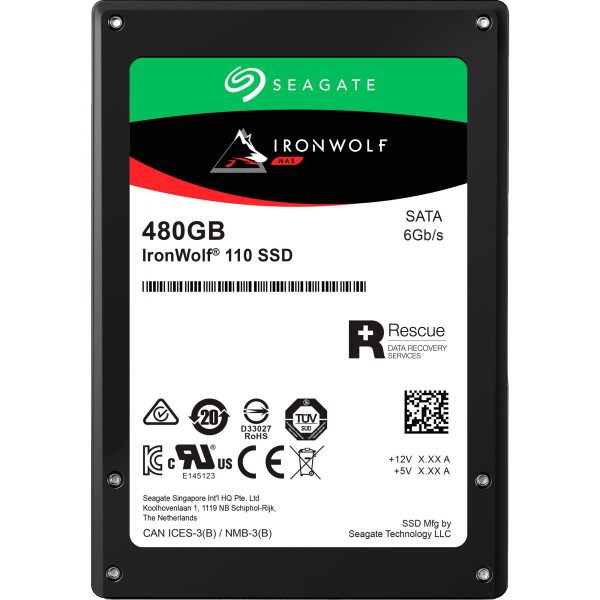 SSD Seagate IronWolf 110 480GB 2.5" ZA480NM10011