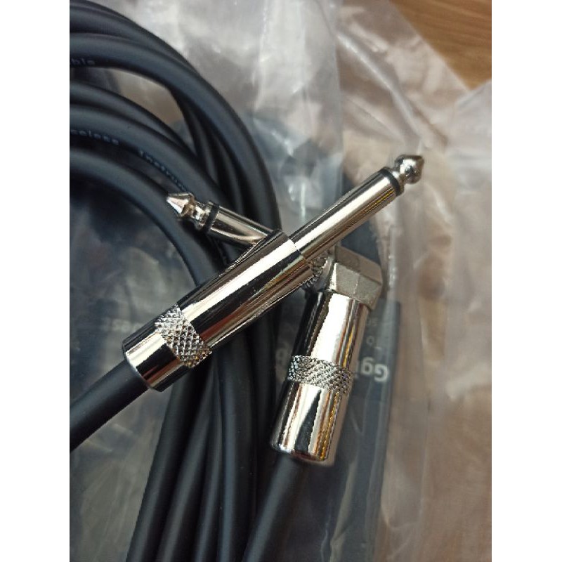 Dây 2 đầu 6 li dùng cho nhạc cụ ,  guitar -organ,  .. v.. v..