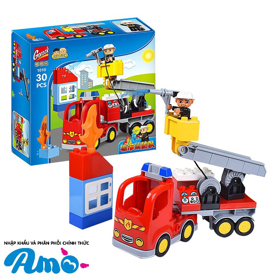 Bộ lắp ghép Gorock 1010 - Sở cứu hỏa thành phố