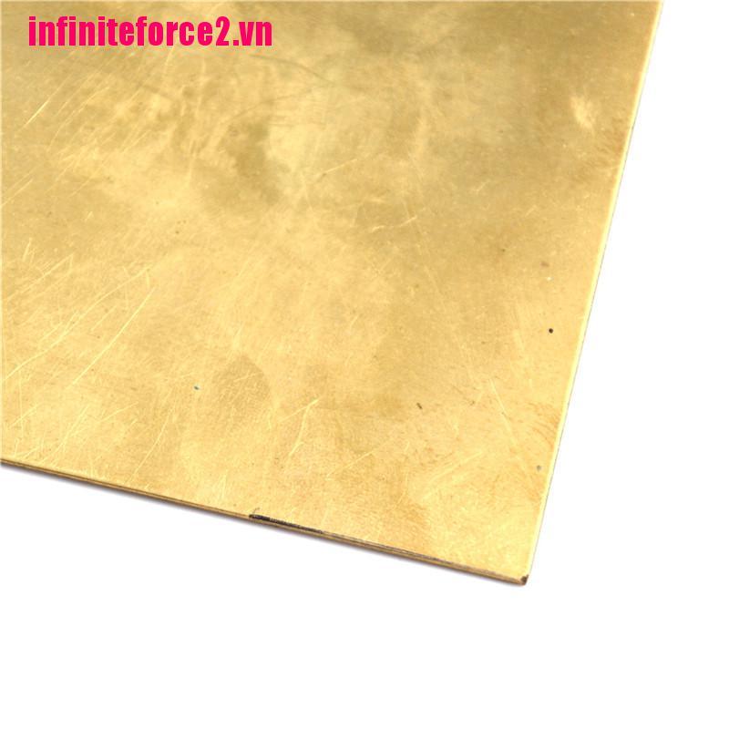 Tấm Đồng Dày 0.5mm / 0.8mm / 1mm / 2mm Kích Thước 100x100mm