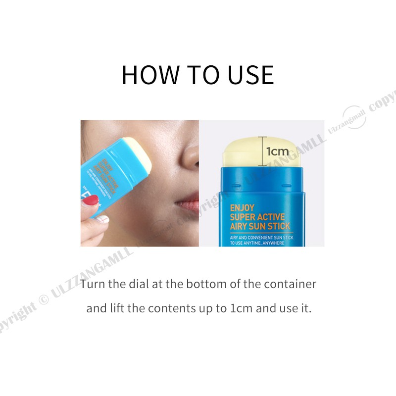 Enjoy Super Active Airy Sun Stick SPF50+ 15g