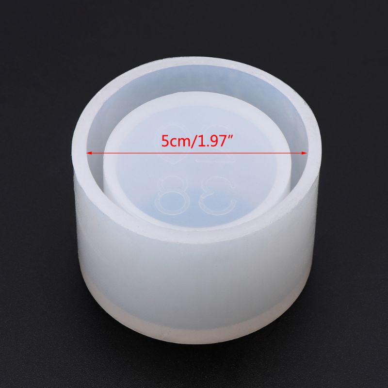 Khuôn silicone làm bánh hình tròn nhỏ DIY