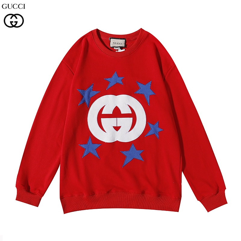 Áo Sweater Gucci Tay Dài Cổ Tròn Chất Liệu Cotton Dễ Phối Đồ Thời Trang Cho Nam Và Nữ # K07