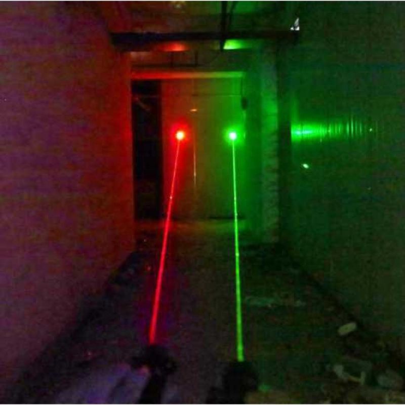 Đèn Lazes Đầu Nhọn Tia Xanh Hoặc Đỏ Định Vị