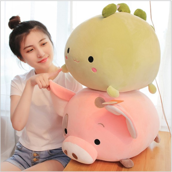 [CHUYÊN SỈ GIÁ SỐC] GẤU BÔNG BỘ BA VOI , CÁ , HEO SIZE 35CM