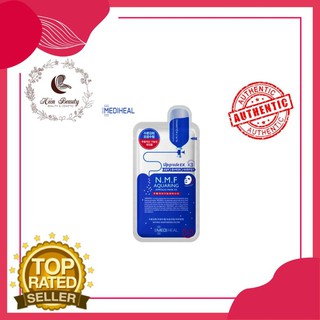 Mặt nạ Mediheal cấp ẩm cho da Mediheal Aquaring Ampoule Mask NMF Xanh Dương date 02/2022