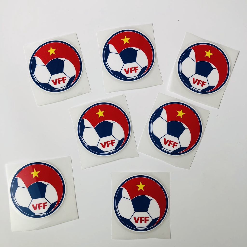 Logo Tay VFF - Decal in ủi quần áo bóng đá mẫu VFF