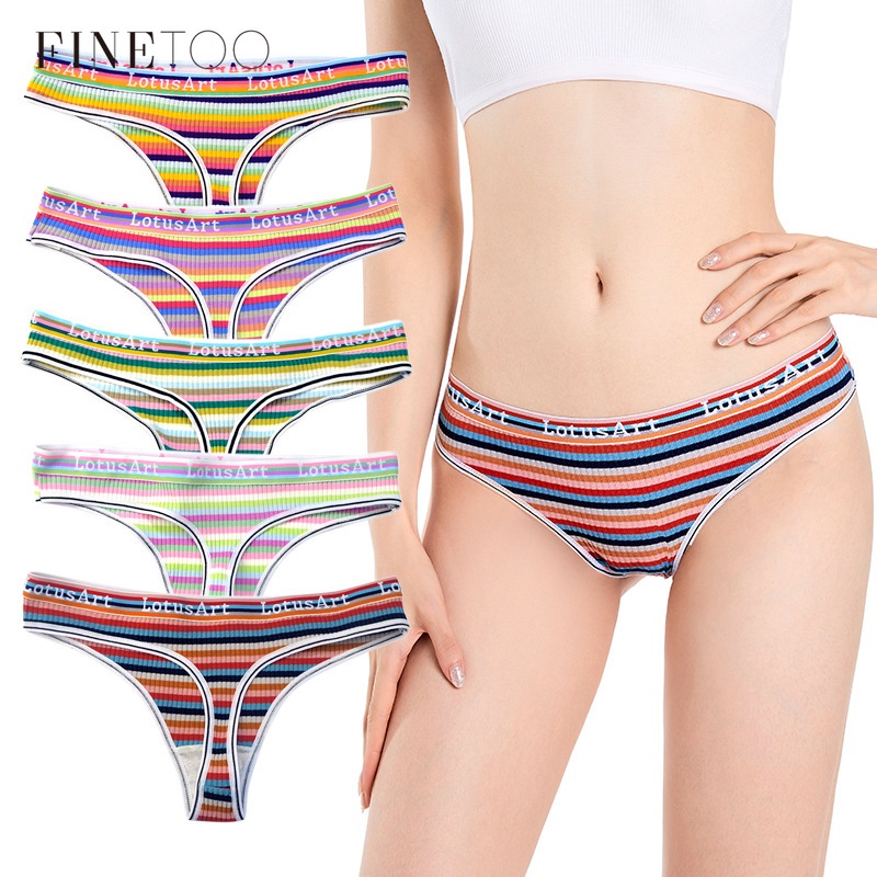 Set 3 quần lót cotton TakeTalk không đường may quyến rũ cho nữ