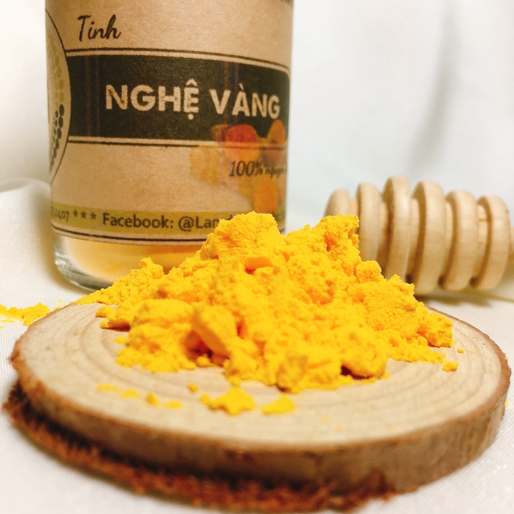 Tinh bột nghệ nano curcumin nguyên chất đắp mặt nạ MỘC - Làm mờ vết nám, tàn nhang trên da, kiềm dầu chai 100/200ml