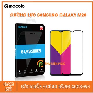 Cường lực Samsung M20 chính hãng Mocolo - Kính cường lực Samsung Galaxy M20 Full viền độ cứng 9H