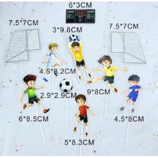 Set que cắm đội bóng đá giấy