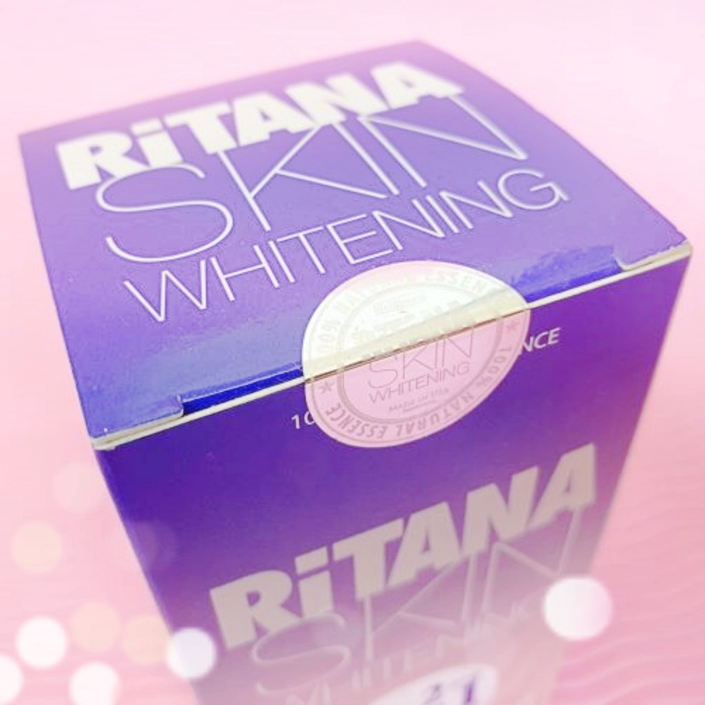 Viên uống trắng da mờ nám RiTANA - Nhập khẩu từ Mỹ - Có tem tích điểm - Hộp 60 viên | Thế Giới Skin Care