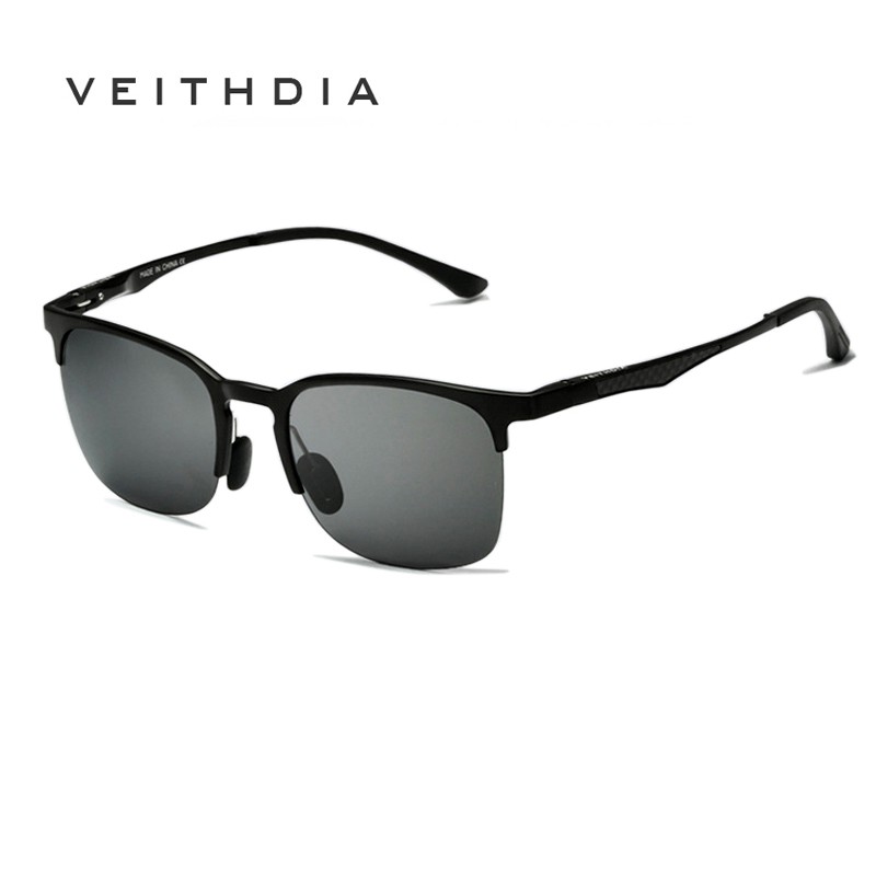 Kính Mát VEITHDIA 6631 Phân Cực Al-Mg Retro Unisex