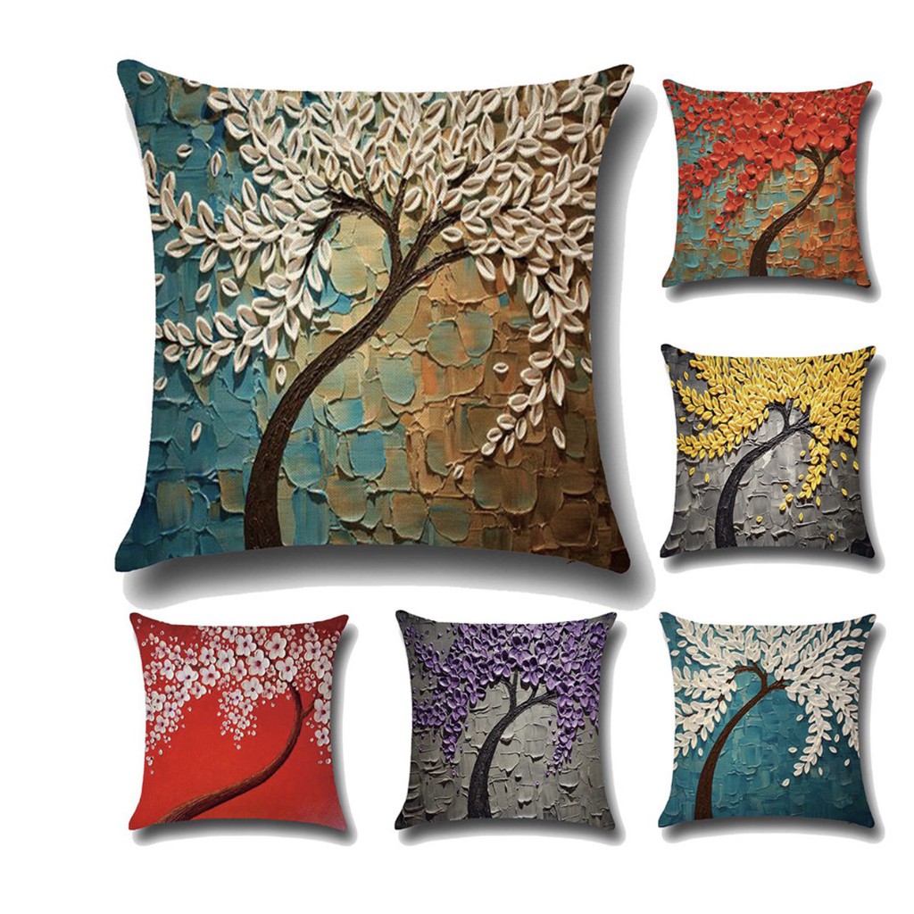 (TH6) Vỏ Gối Sofa , Vỏ Gối Vuông