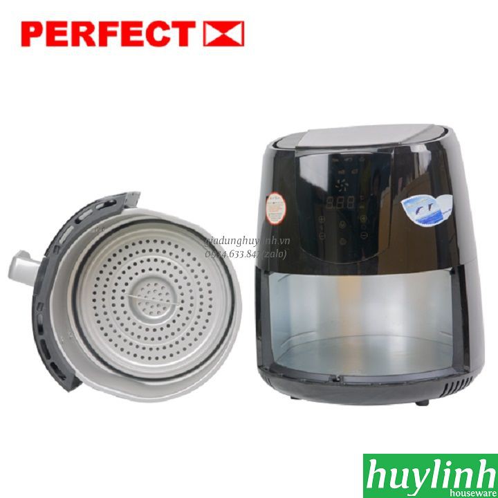 Nồi chiên không dầu điện tử Perfect PF-D92 - D88 - 5 lít