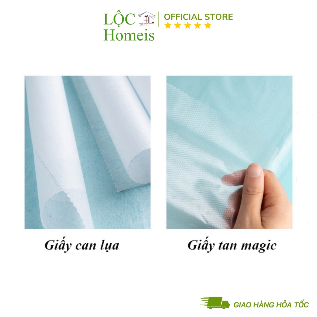 Giấy tan Magic in mẫu thêu hòa tan ngay trong nước - LỘC Homeis