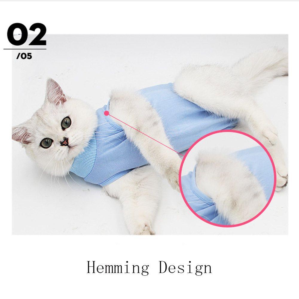 Áo Vest Phục Hồi Vết Thương Chống Cắn Mềm Mại Thoải Mái Thanh Lịch Dành Cho Mèo Cưng
