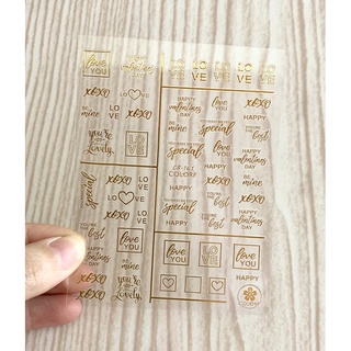 Stick chữ, sticker dán móng, phụ kiện nail, miếng dán