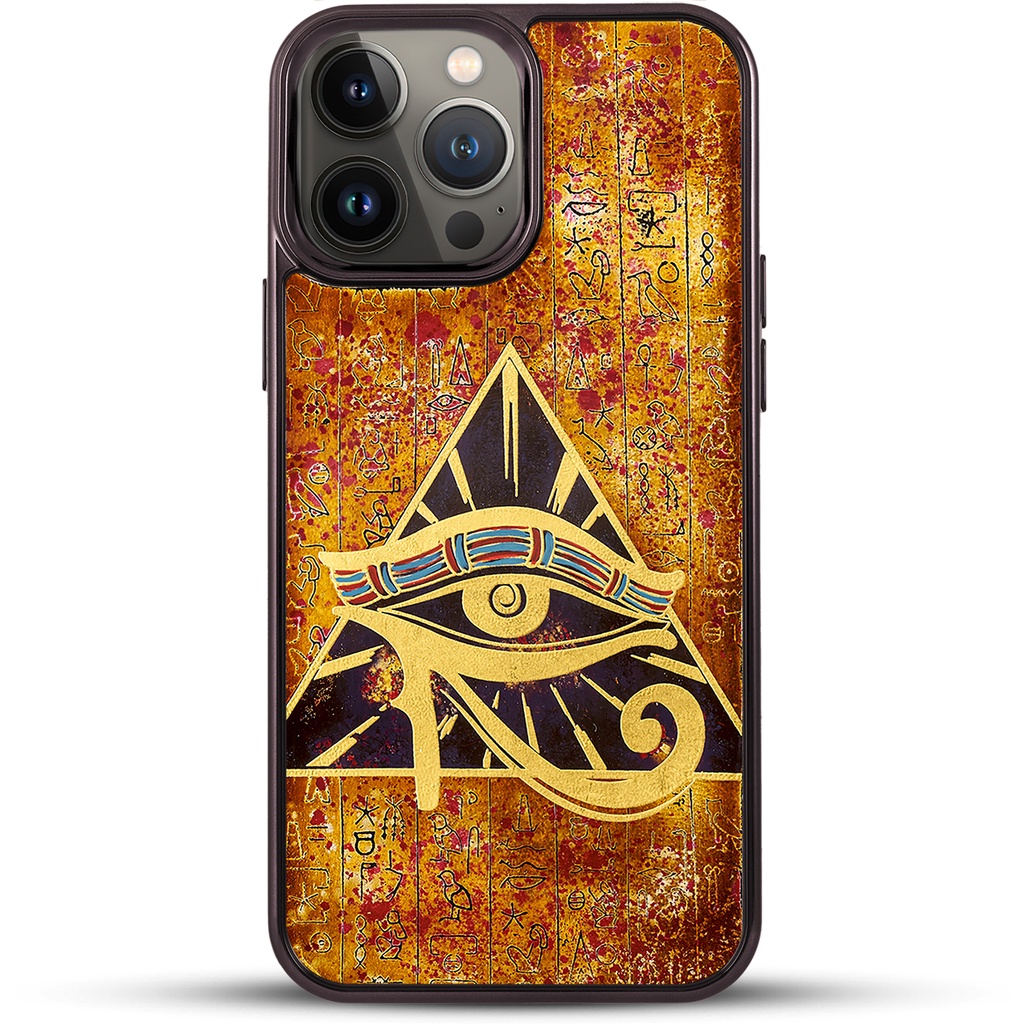 Ốp điện thoại cho iPhone 13 Pro / 13 Pro Max mẫu Mắt Thần Horus thương hiệu La Sonmai