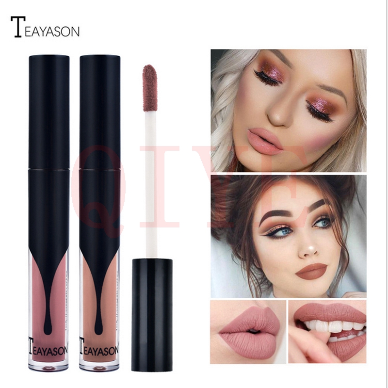 [Hàng mới về] Son bóng lì TEAYASON 12 màu nude quyến rũ cho nữ