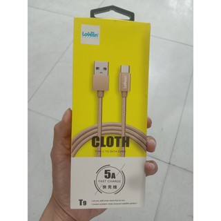 Cáp sạc điện thoại loves 2 m type C , 1 m Type C